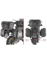Specific pannier holder Givi ONE-FIT for Monokey® side cases for Moto Guzzi V85 TT (19-)