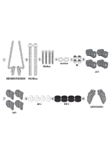 Fitting kit GIVI for A201 / A210 screens for Kawasaki Z 900 RS (18-)