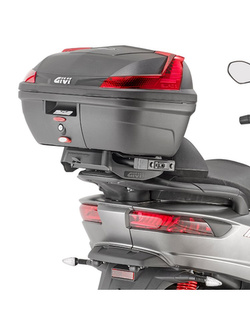 Stelaż GIVI pod kufer centralny Monolock® lub Monokey® do Piaggio MP3 350–500 Sport / Business (18-21) [bez płyty montażowej]