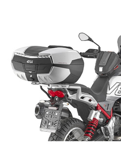 Kufer centralny Givi Monokey V58WLTD Maxia 5 biało-czarny [pojemność: 58 litrów]