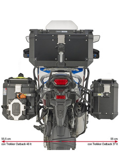 Stelaż kufrów bocznych Monokey Cam-Side GIVI PL One-Fit Honda CRF1100L Africa Twin/ Adventure Sport (20-)