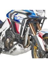 Specific Kappa engine guard for Honda CRF1100L Africa Twin Adventure Sports (20-) black