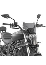Screen Givi 1173S for selected models Honda/Yamaha/Benelli/Keeway/CF-Moto smoked [mounting not included]
