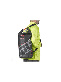 Waterproof cylinder seat bag GIVI EA114CM Easy-T Range [capacity: 30 ltr] grey