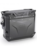 Kufer boczny GIVI Trekker Outback Evo 37 aluminiowy, srebrny [na lewą stronę; pojemność: 37 litrów]