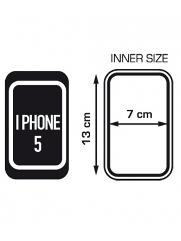 Motocyklowy uchwyt Kappa KS955 na smart phona I-Phone 5