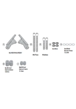 Specific rear rack Givi for Monolock® or Monokey® top case CF Moto Multiterrain 650 MT (21-) [without plate]