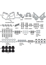 Specific pannier holder Givi PL One-Fit for Trekker Outback Monokey® Cam-Side cases for Honda XL 750 Transalp (23-)