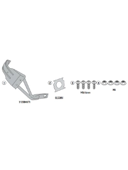 Mocowanie błotnika motocyklowego tylnego Kappa KRM02 Suzuki GSX-8S/ V-Strom 800 DE/ SE (23-)