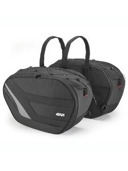 Pair of large expandable saddle bags GIVI GIEA100C [capacity: 40 l]