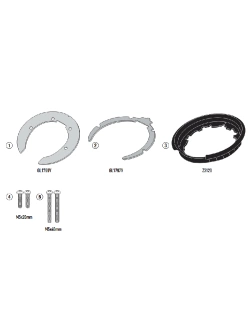 Flange GIVI BF28 for fitting any of the TANKLOCK, TanklockED bags Kawasaki Z 650 [17-20]