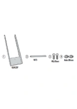 Poprzeczka Kappa do montażu uchwytu na smartfon/GPS Yamaha Tracer 9 (25-)