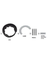 Specific Kappa flange for fitting the tank bags with Tanklock system for BMW R 1300 GS (23-)