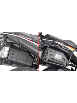 Zestaw mocujący skrzynkę narzędziową GIVI S250 do stelaża bocznego KTM 390 Adventure (20-24)/ Royal Enfield Himalayan (21-)/ Scram 411 (22-) 