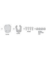 Support to widen the original side stand Kawasaki Versys 1000 / Versys 1000 SE (19-21)