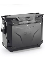 Kufer boczny GIVI Trekker Outback Evo 37 aluminiowy, srebrny [na lewą stronę; pojemność: 37 litrów]