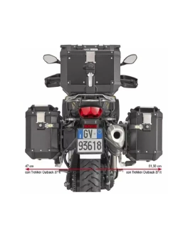 Stelaż kufrów bocznych Monokey Cam-Side Kappa BMW (wybrane modele)