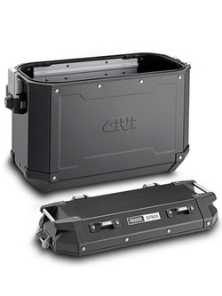 Pair of side cases Givi Trekker Outback left: 48L right: 37 L