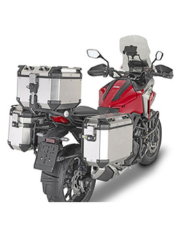 Stelaż kufrów bocznych Monokey Cam-Side GIVI PL One-Fit Honda NC 750 X (21-)[montowany z pomocą adaptera]