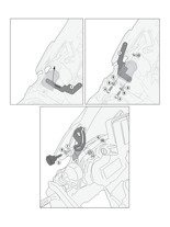 Strengthening kit GIVI for the 5108DT/ 5108D/ 5124DT/ 5124D screens BMW R 1200 GS [13-18]/ Adventure [14-18]