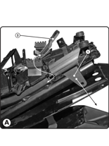 Kit to install the PLX359 / PLXR359 without the rear rack 365FZ for Yamaha FZ1 1000 (06 > 15)
