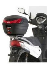Rear rack GIVI for Monolock® top-case for Kymco Agility Agility 125-200-R16+ (14-)