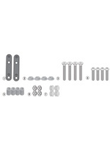 Specific Givi fitting kit for 2120DT screen for Yamaha Tricity 125-155 (14-)
