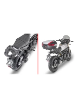 Specific rear rack GIVI for Monokey® or Monolock® top-case for Benelli Leoncino 800 (22-)