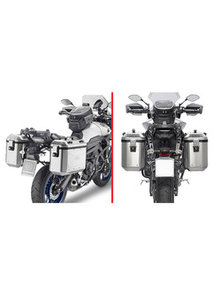 Komplet 2 kufrów bocznych aluminiowych GIVI TREKKER DOLOMITI 36L