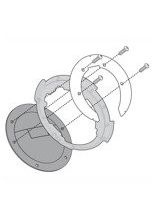 Specific flange GIVI BF08 or fitting any of the TANKLOCK, TanklockED bags Ducati models