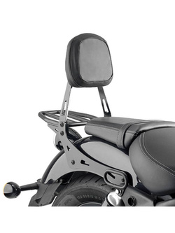 Oparcie Givi z bagażnikiem do Royal Enfield Super Meteor 650 (23-) czarne