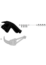 Mocowanie błotnika motocyklowego tylnego Kappa KRM01, KRM02 Suzuki (wybrane modele)