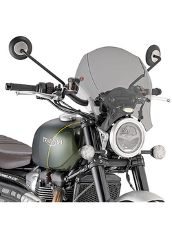 Fitting kit Givi AL9051A for screens 100ALB, 140A, 140S for Royal Enfield Interceptor 650 (19-) / Continental GT 650 (20-)