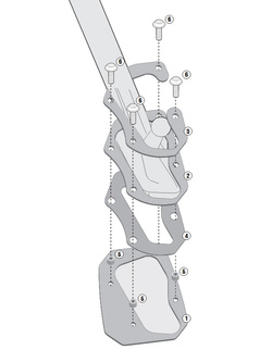Side stand extension GIVI Triumph Tiger Explorer 1200 [12-15]/ XC/ XCx/ XCa/ XR/ XRx/ XRt [16-17]