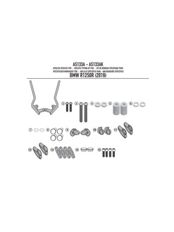 Specific Givi fitting kit for 147A screen for BMW R 1250 R (19-)