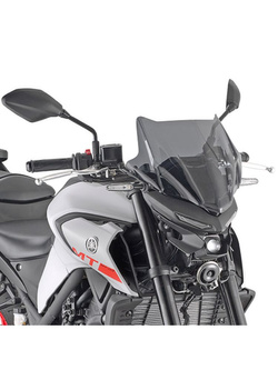 Specific Kappa screen for Yamaha MT-03 321 (20-) smoked [fitting kit included]
