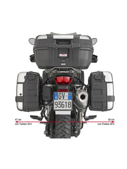 Stelaż kufrów bocznych Monokey, Retro-Fit GIVI BMW F 750 GS/ 850 GS (18-23)/ Adventure (19-23)/ 800 GS/ 900 GS Adventure (24-)