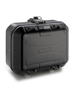 Aluminiowy kufer centralny GIVI Trekker Dolomiti Monokey DLM30B [Black Line; pojemność: 30 litrów]