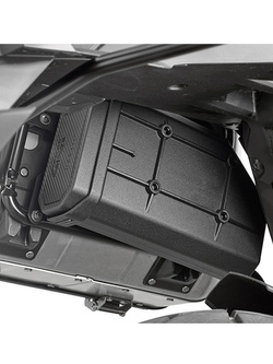 Specific Givi kit to install the S250 Tool Box on PL1156 / PL1158/ PL5126 for BMW G 310 GS (17-) / Honda X-ADV 750 (17-20)