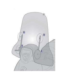 Specific fitting kit for 106A