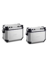 Pair of side cases Givi Trekker Outback left: 48L right: 37L