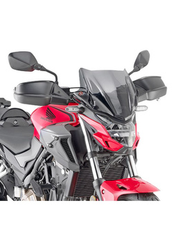 Specific Givi screen for Honda CB 500 F (19-) smoked [fitting kit included]