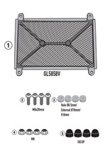 Radiator guard GIVI Suzuki V-Strom 1050 [20]