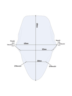 Transparent screen GIVI Honda PCX 125 [14-17]/ 150 [14-18]