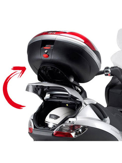 Rear rack Kappa for Monokey® top-case Piaggio MP3 125-250-300-400 (06 > 11) Rear rack Kappa for Monokey® top-case Piaggio MP3 125-250-300-400 (06 > 11)