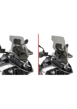 Specific screen GIVI for Yamaha Ténéré 700 World Raid (22-) transparent