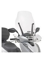 Specific screen, transparent, to be fixed with original Honda fitting kit Honda SH 125i-150i (17-19)