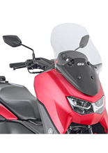 Specific screen Givi for Yamaha N-Max 125-155 (21-) transparent [fitting kit not included]