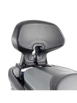 Specific Kappa backrest for Honda Forza 125 (15-20), Forza 300 (19-20), ADV 350 (22-), Forza 350 (23-)