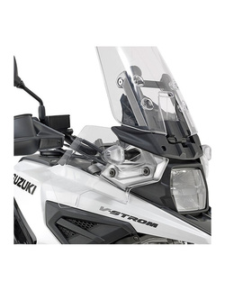 Pair of protective transparent handle-bar wind deflectors